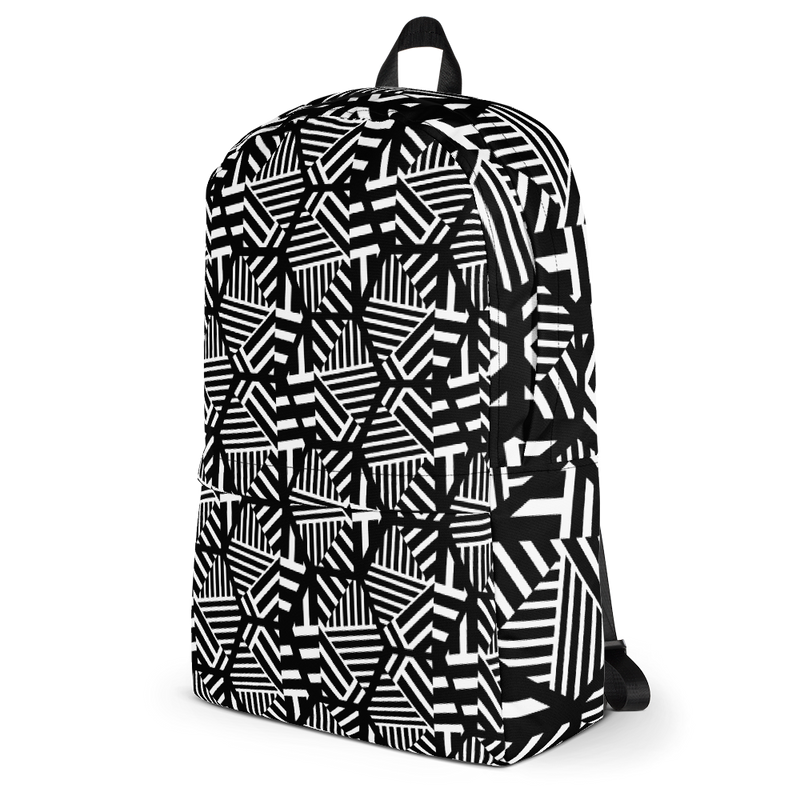 Hexagon Pattern Backpack