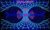 Giant UV Banner : Yellow Continuum