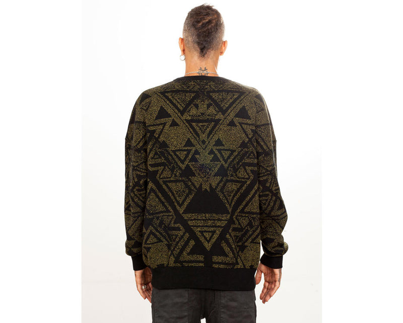Triangular Knitted Sweater