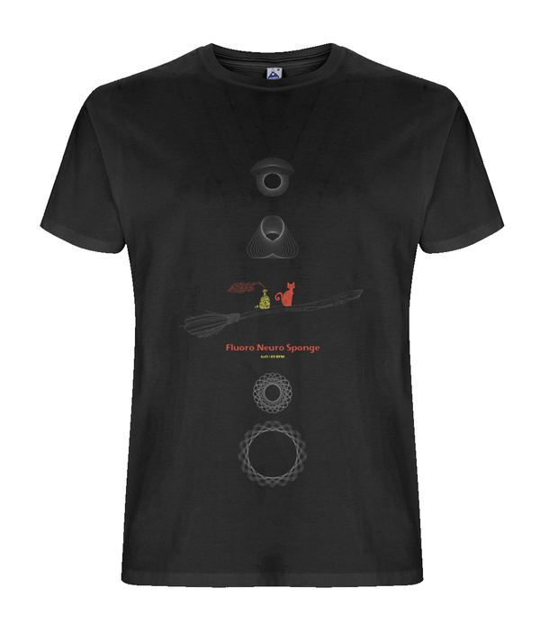 7. Fluoro Neuro Sponge - ORGANIC T-SHIRT (Hallucinogen album Tribute)