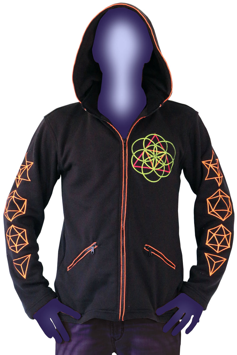 Hoodie Jacket Mens Morph Hoodie Morph Jacket Metatronic – Hexagon HGN