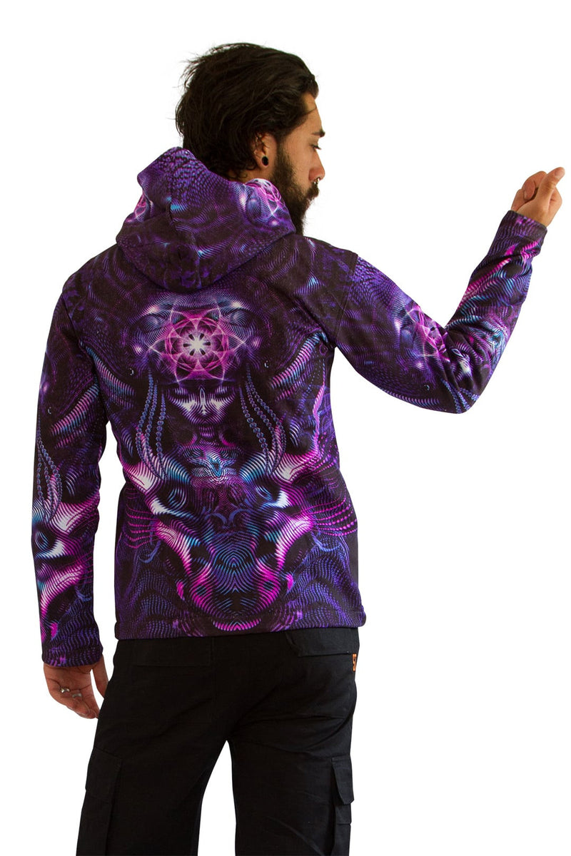 Hooded  Zip Jacket : Violet Foxy Lady