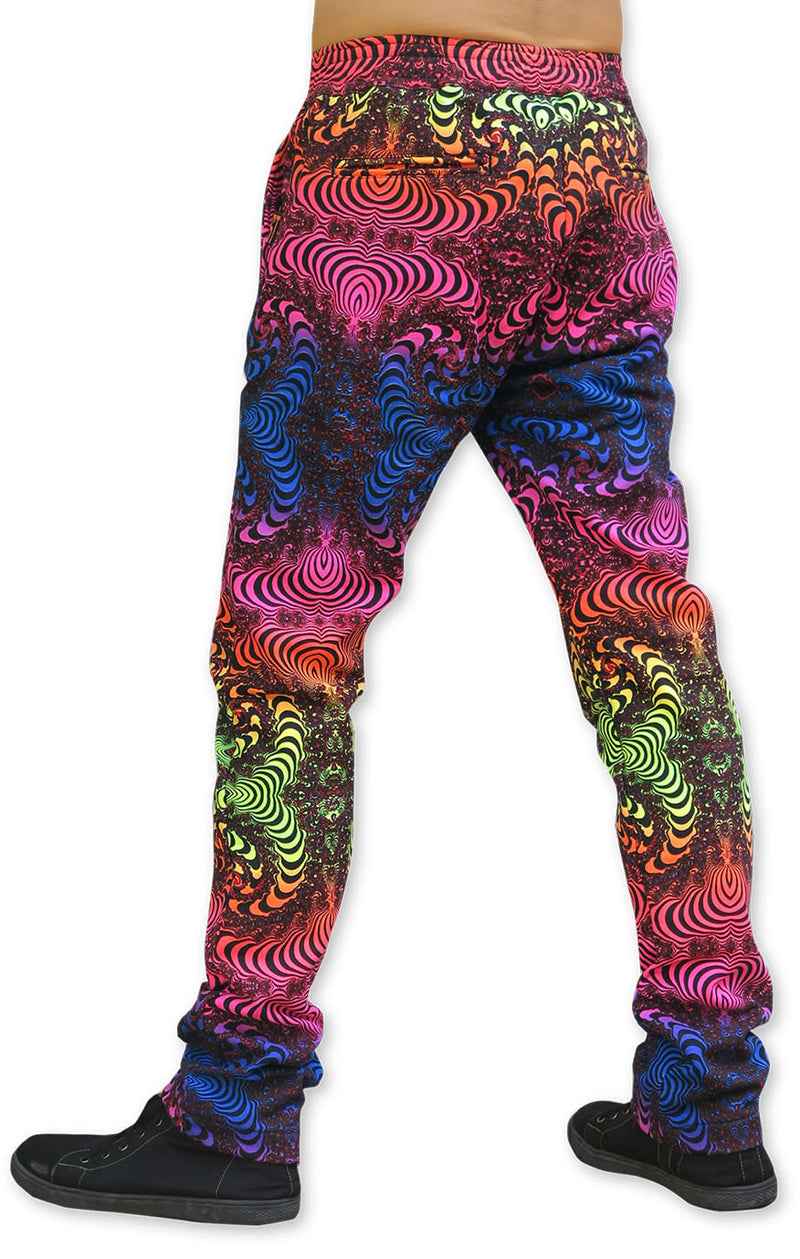 Chillout Pants : Rainbow Fractal