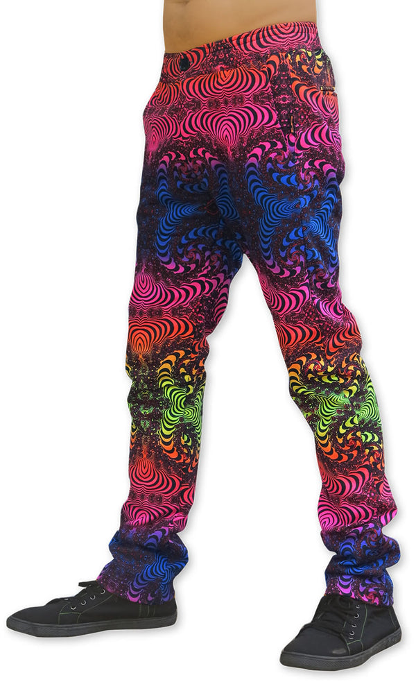 Chillout Pants : Rainbow Fractal