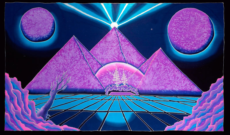 UV Wallhanging : Space Pyramid