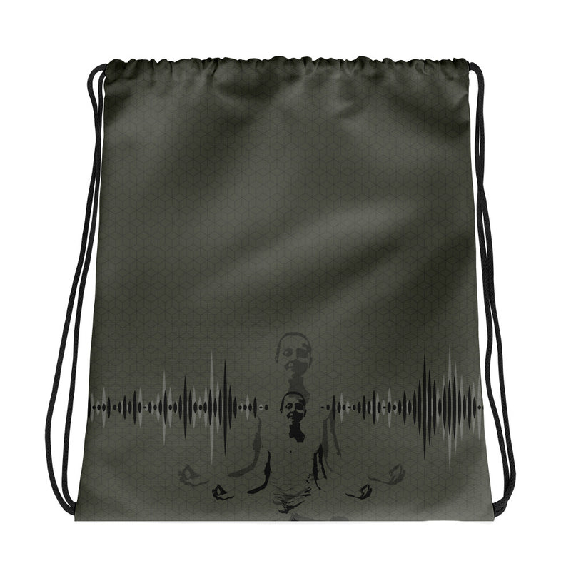 The Sound Drawstring bag