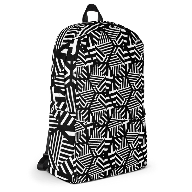 Hexagon Pattern Backpack