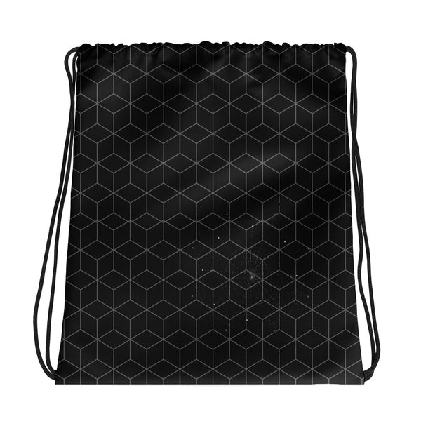 Hexagon HD Drawstring bag